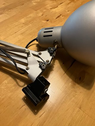 Lámpara Flexo Ikea Metálica Ajustable