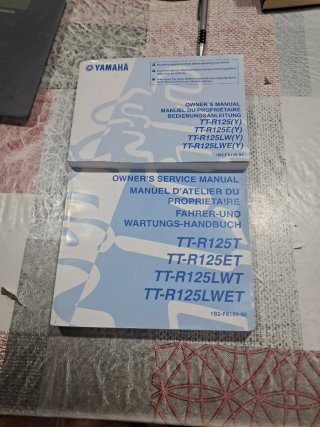 Manual Taller y Propietario Yamaha TT-R125