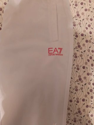 Pantalón chándal EA Emporio Armani Blanco
