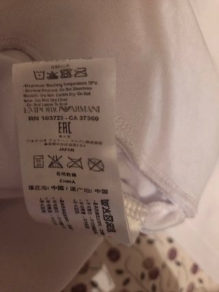 Pantalón chándal EA Emporio Armani Blanco