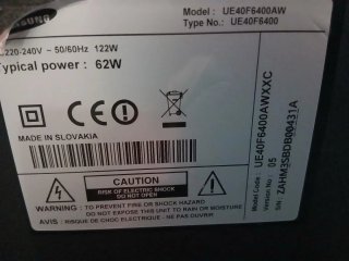 Smart TV Samsung Negra