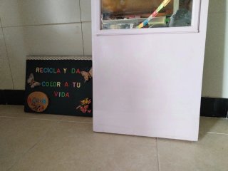 Espejo decorativo rosa