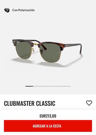 RAY-BAN CLUBMASTER CLASSIC