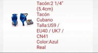 Zapatos de baile nuevos talla 40