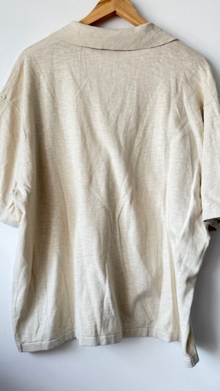 Polo Zara Beige Hombre