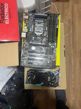 Placa Base + CPU + RAM + Gráfica