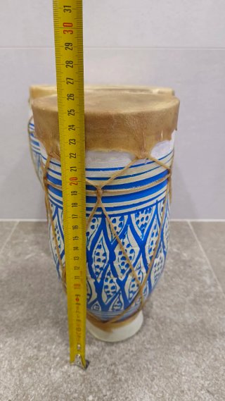 2 Tambores Africanos Decorativos