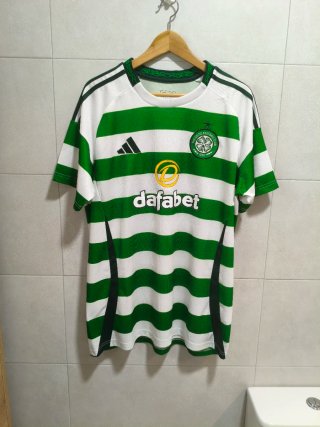 Camiseta Celtic Adidas Verde y Blanca