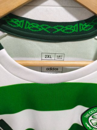 Camiseta Celtic Adidas Verde y Blanca