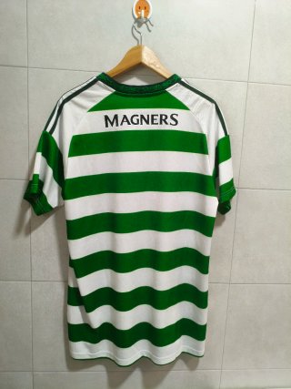 Camiseta Celtic Adidas Verde y Blanca
