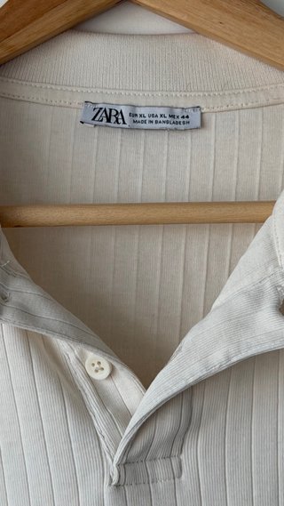 Polo Zara Oversize Beige M