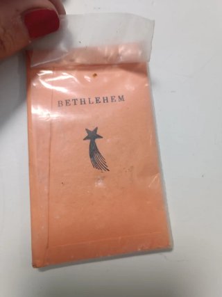 Souvenir original deTierra Santa (Belén/Bethlehem)