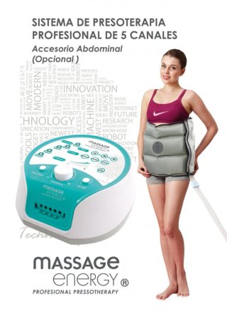 Presoterapia Massage Energy 5 canales
