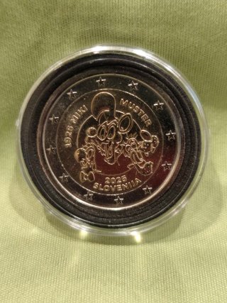 Moneda 2€ Eslovenia 2025 Miki Muster
