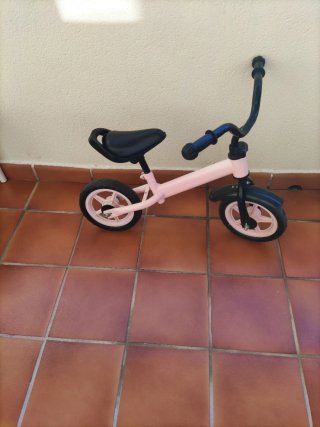 Bici infantil rosa