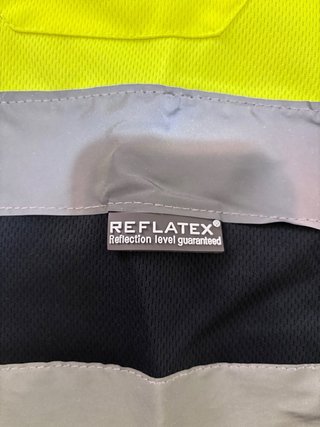 Polo Trabajo Manga Corta Reflectante Talla S