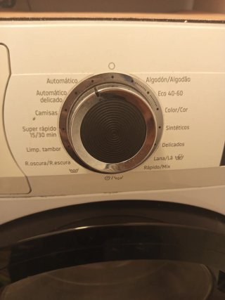 Lavadora Balay con mueble organizador