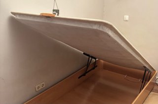 Canapé abatible 105x190 con ruedas
