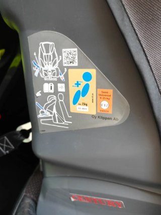 Silla coche Klippan Century