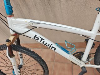Bicicleta MTB 26 B'Twin Bianca