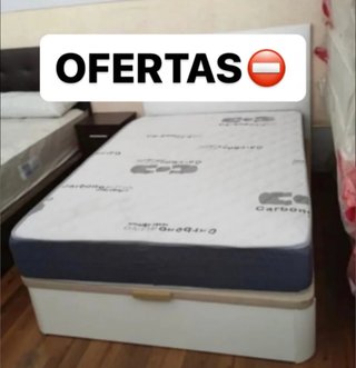 Canapé abatible + Colchón Oferta