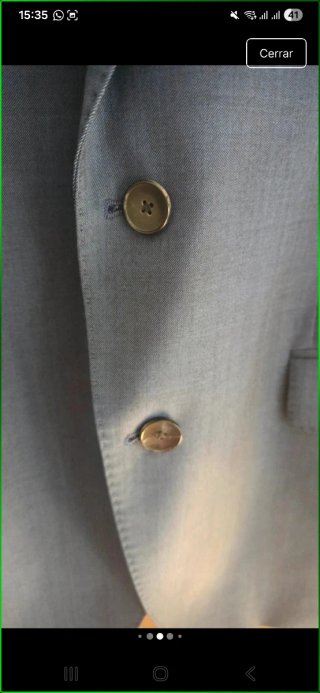 Traje Hugo Boss Azul