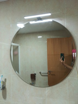 Espejo redondo 80cm con luz LED