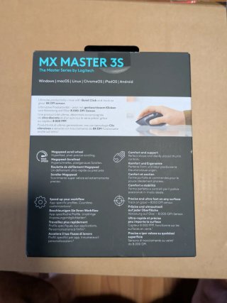 Logitech MX Master 3S Ratón Inalámbrico