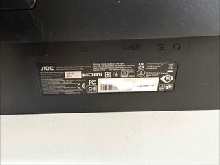 Monitor AOC 22 Negro
