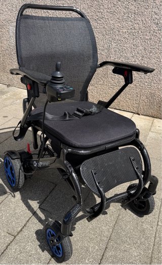 Silla Eléctrica Quickie Q50 R Carbon Ultraligera