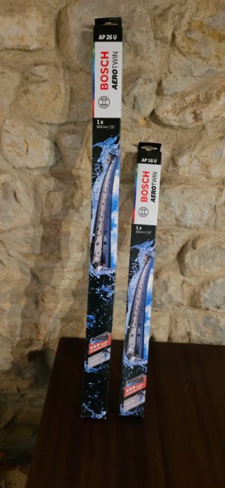 Juego Limpiaparabrisas Bosch Aerotwin 26