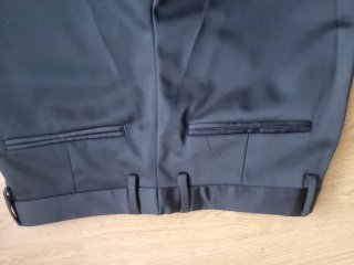 Pantalón de traje negro