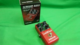 Nux Scream Bass Overdrive Pedal