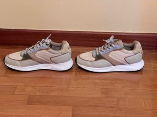 Zapatillas Hoffman Beige y Azul