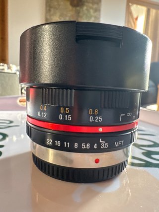 Objetivo Samyang 7.5mm 1:3.5 MFT