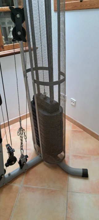 Gimnasio multifunción Domyos+ mancuernas