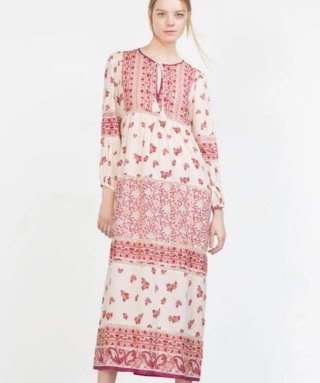 Vestido Zara estampado floral