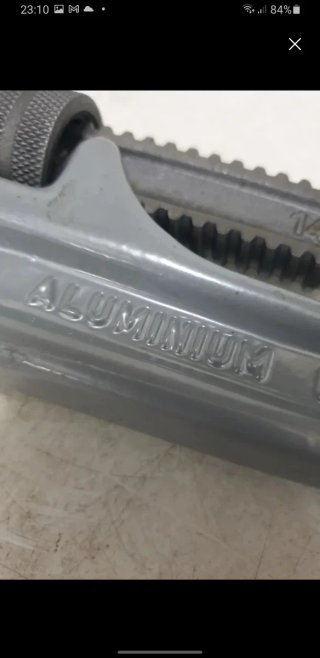 Llave Grifa de aluminio de 14"