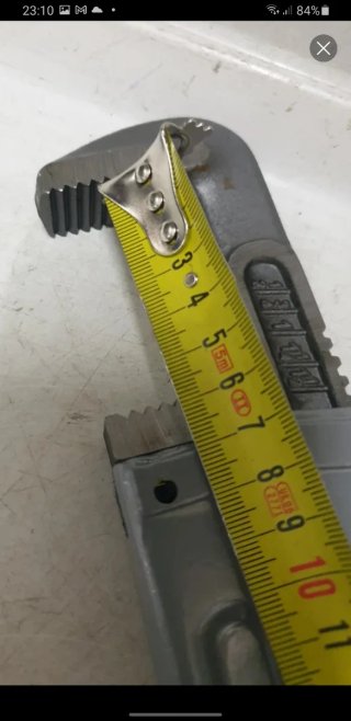 Llave Grifa de aluminio de 14"