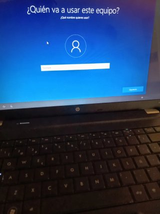 Portátil HP 584037-001 Laptop  Recién formateado