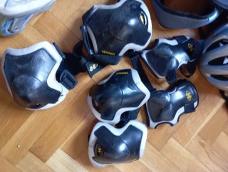 Patines en línea talla 39 + Casco y protecciones