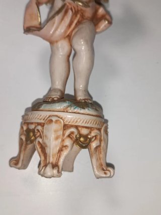 Figura Querubín Musical Vintage Fontanini