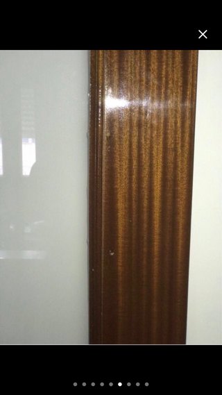 Puerta madera con cristal esmerilado (A negociar)