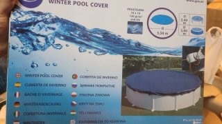 Protector Piscina Invierno Fluidra Azul