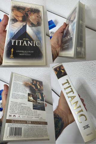 SET EXCLUSIVO TITANIC 1997 VHS CORAZON DE LA MAR..