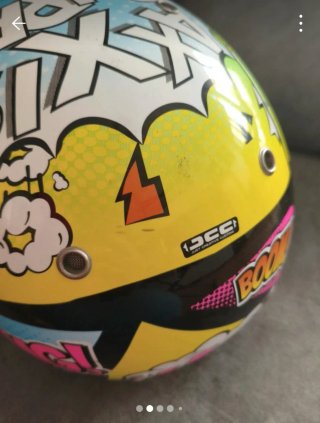 Casco Jet Infantil Multicolor