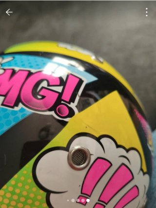 Casco Jet Infantil Multicolor