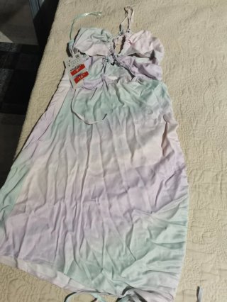 Zara  vestido multicolor Talla S para las atrevid