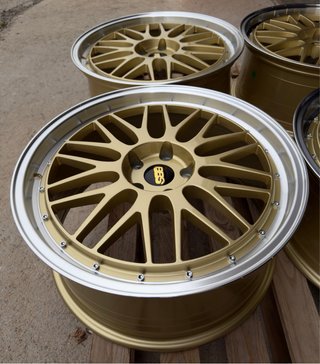 Llantas BBS 19” 5x112 Doradas