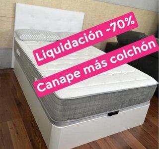 Canapé abatible + colchón